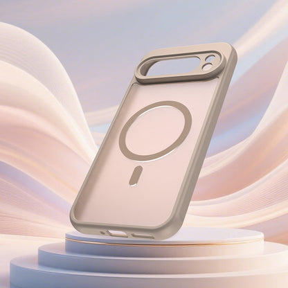 Capa MagSafe para Google Pixel 10 Pro, Techsuit, HaloFrost II, Dourada