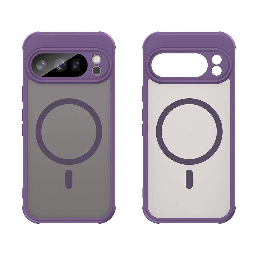 Capa MagSafe para Google Pixel 10 Pro, Techsuit, HaloFrost II, Roxo