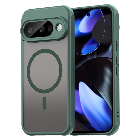 Capa MagSafe para Google Pixel 10 Pro, Techsuit, HaloFrost II, Verde