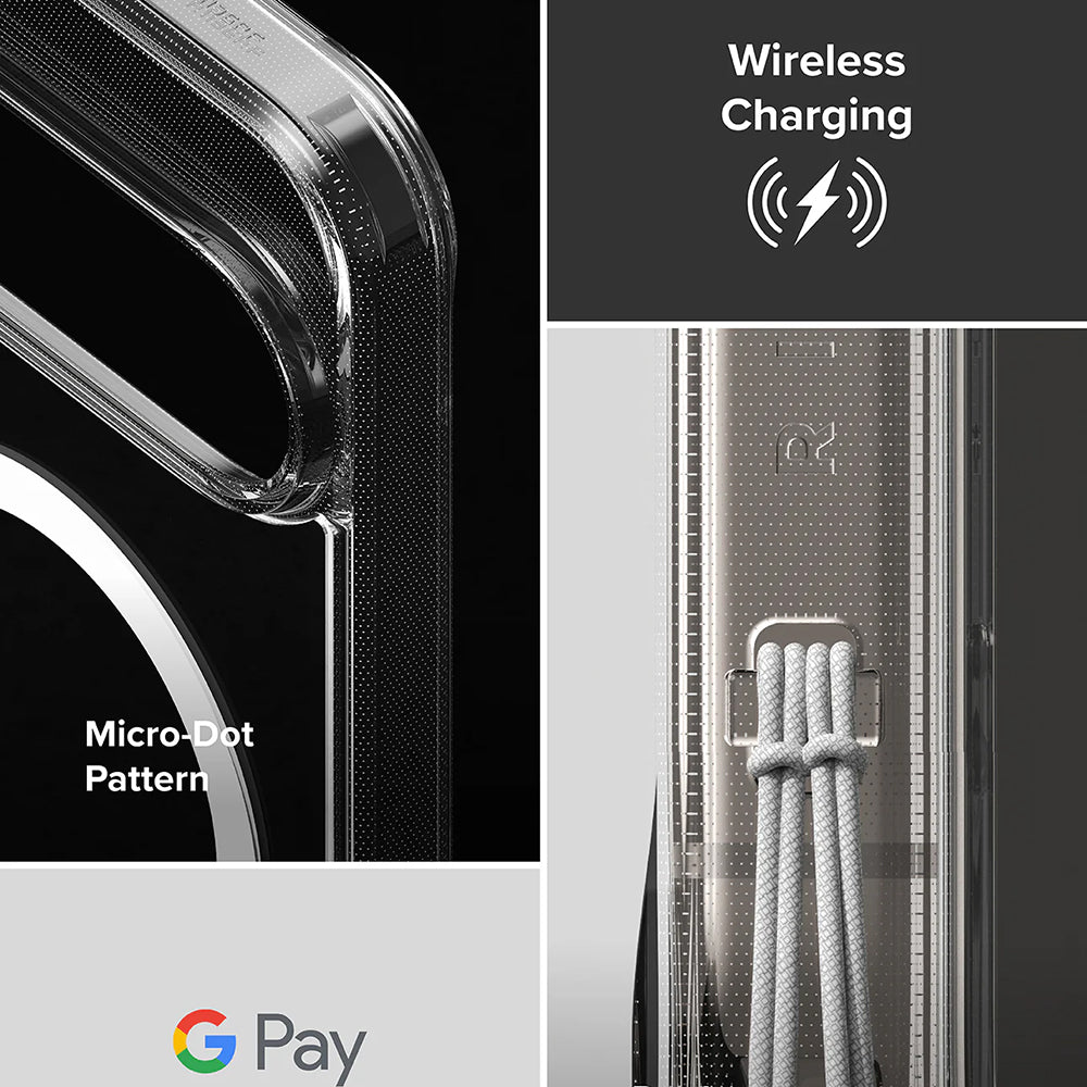 Capa MagSafe para Google Pixel 10 Pro XL, Ringke, Fusion, Transparente
