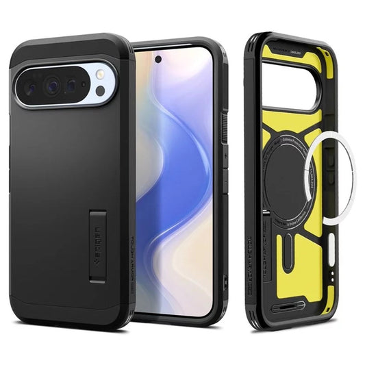 Capa MagSafe para Google Pixel 10 Pro XL, Spigen, Tough Armor, Preta
