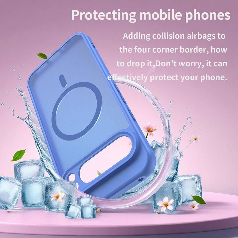 Capa MagSafe para Google Pixel 10 Pro XL, Techsuit, HaloFrost II, Azul