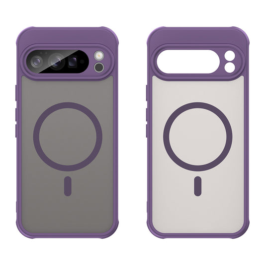 Capa MagSafe para Google Pixel 10 Pro XL, Techsuit, HaloFrost II, Roxo