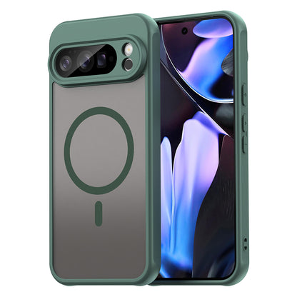 Capa MagSafe para Google Pixel 10 Pro XL, Techsuit, HaloFrost II, Verde