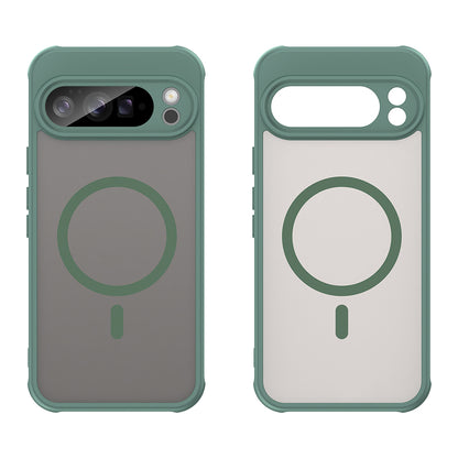 Capa MagSafe para Google Pixel 10 Pro XL, Techsuit, HaloFrost II, Verde