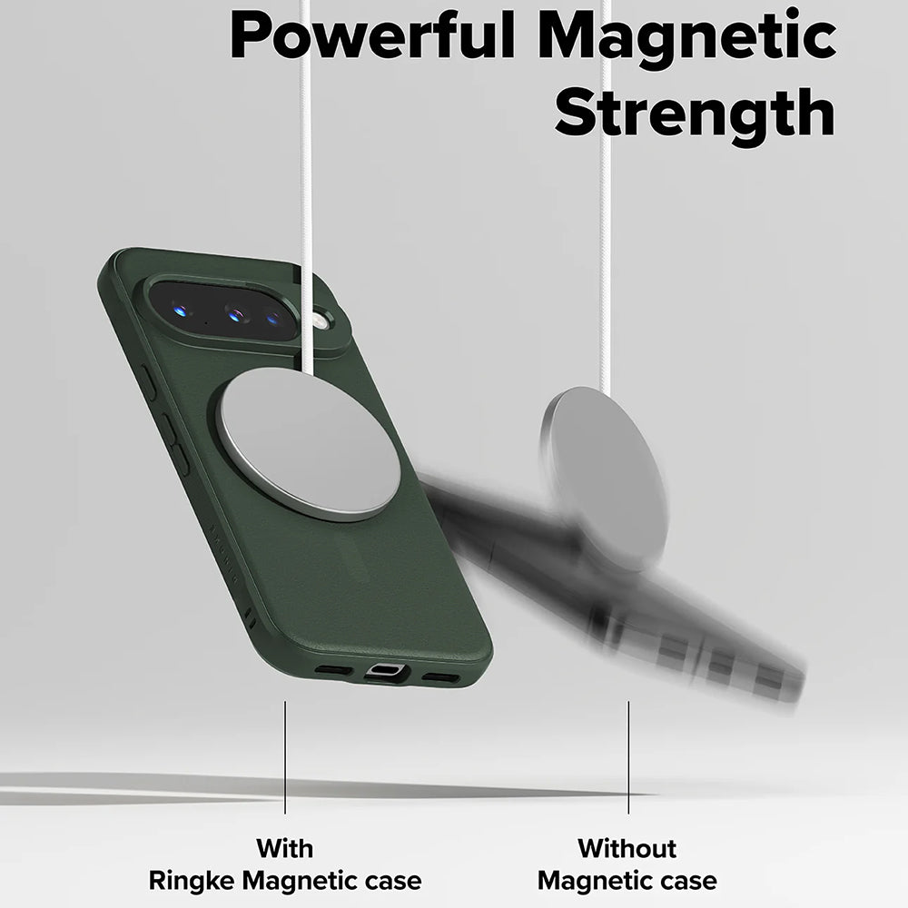 Capa MagSafe para Google Pixel 10, Ringke, Ônix, Verde Escuro