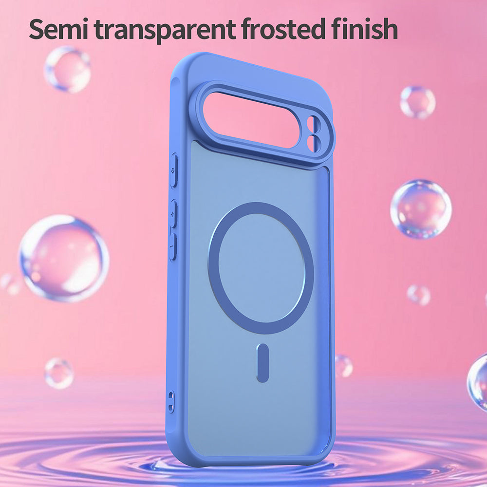 Capa MagSafe para Google Pixel 10, Techsuit, HaloFrost II, Azul