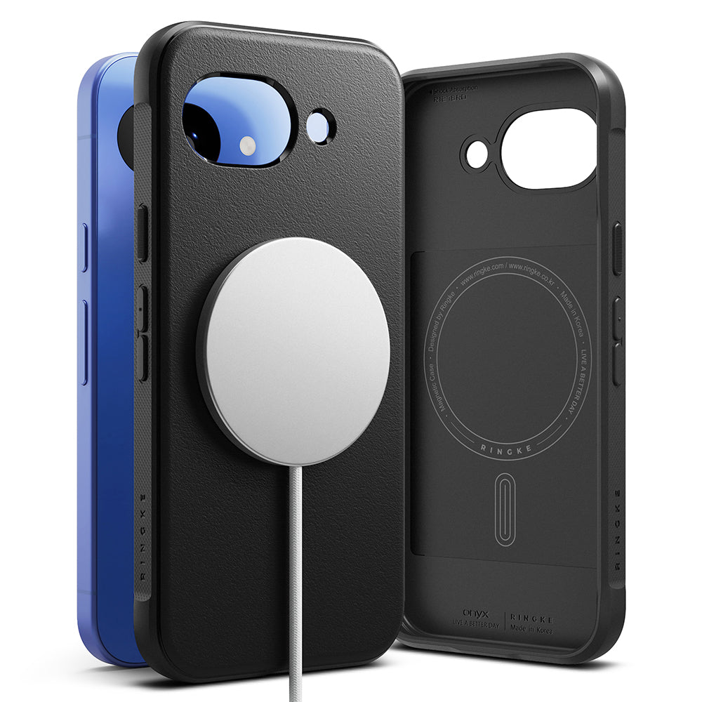 Capa MagSafe para Google Pixel 10a, Ringke, Onyx, Preta