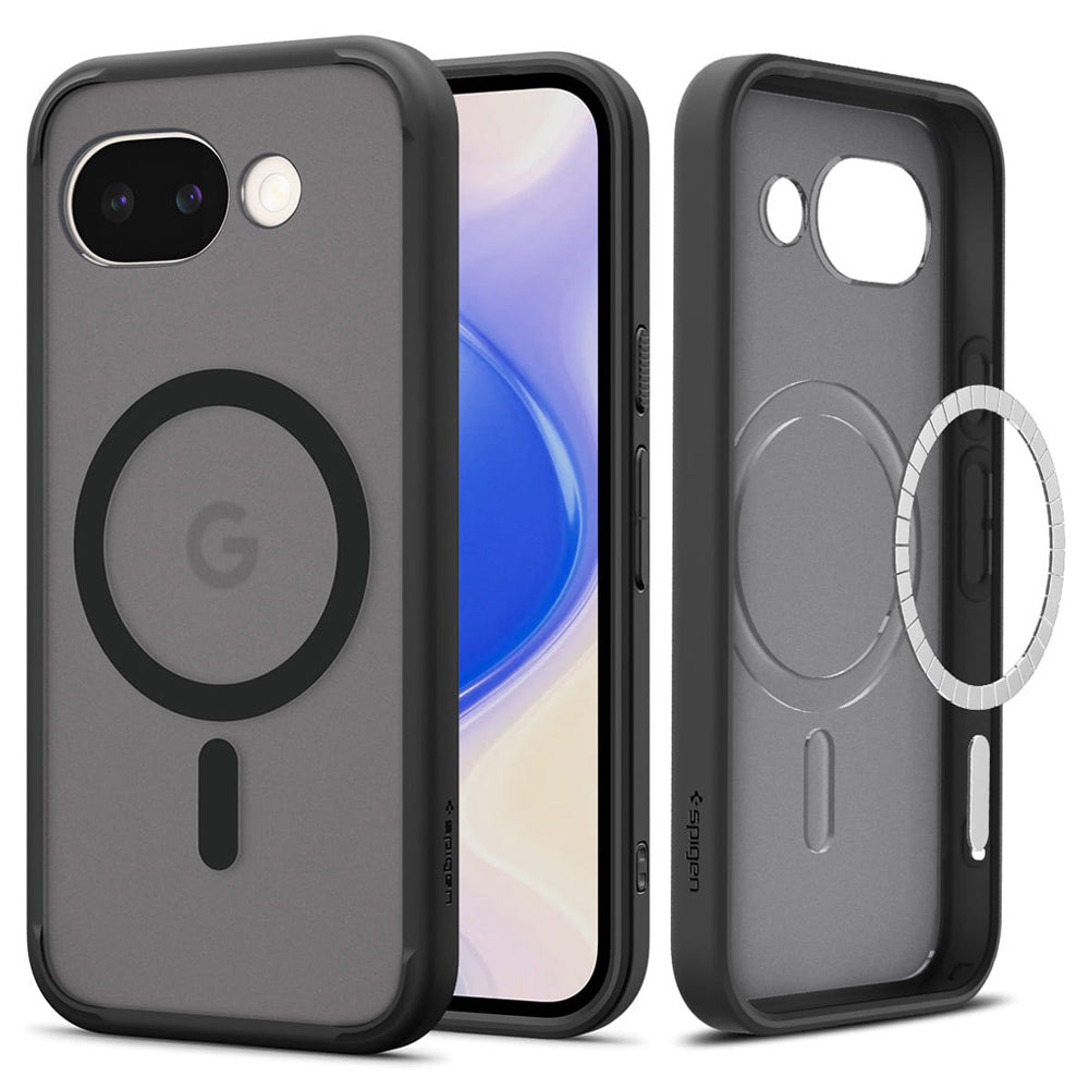 Capa MagSafe para Google Pixel 10a, Spigen, Ultra Hybrid, Preta Acetinada ACS11278