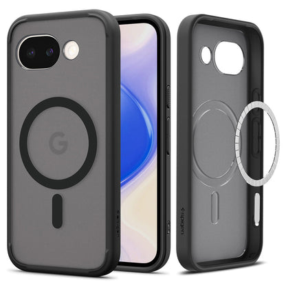 Capa MagSafe para Google Pixel 10a, Spigen, Ultra Hybrid, Preta Acetinada ACS11278