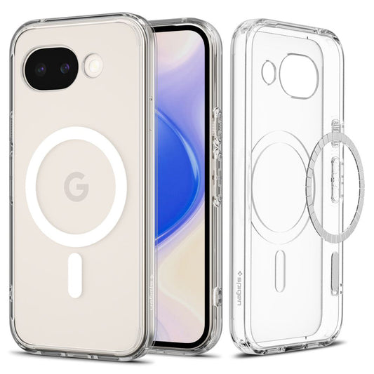 Capa MagSafe para Google Pixel 10a, Spigen, Ultra Hybrid, Transparente Branca ACS11276