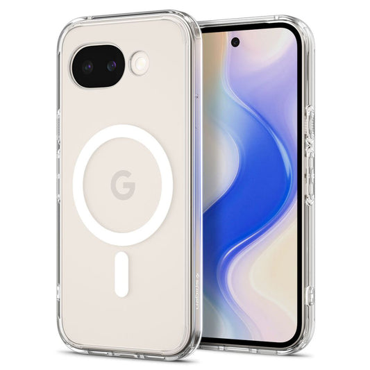 Capa MagSafe para Google Pixel 10a, Spigen, Ultra Hybrid, Transparente Branca ACS11276