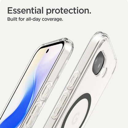 Capa MagSafe para Google Pixel 10a, Spigen, Ultra Hybrid, Transparente Cinza ACS11277