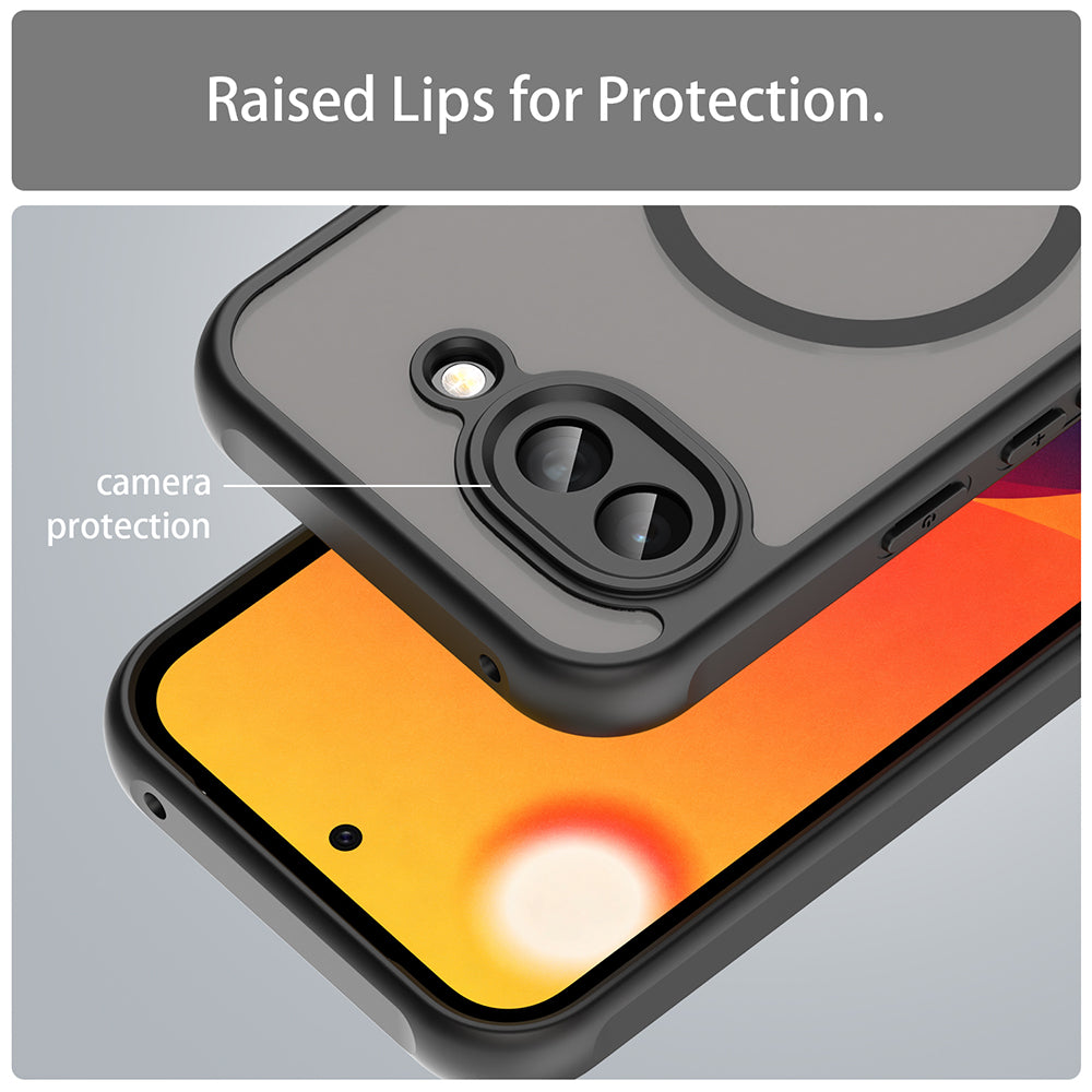 Capa MagSafe para Google Pixel 10a, Techsuit, HaloFrost II, Preta