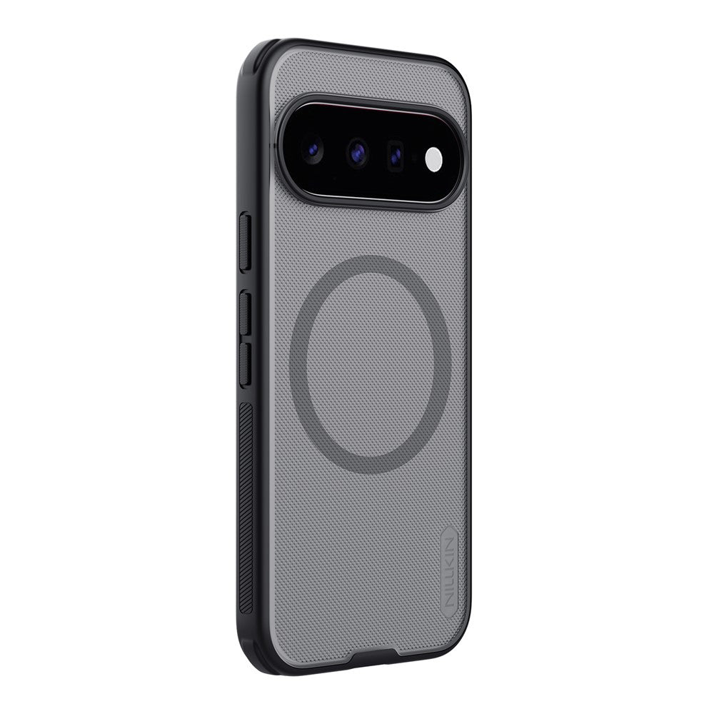 Capa MagSafe para Google Pixel 11, Nillkin, Super Shield Pro, Preta Transparente Acetinada