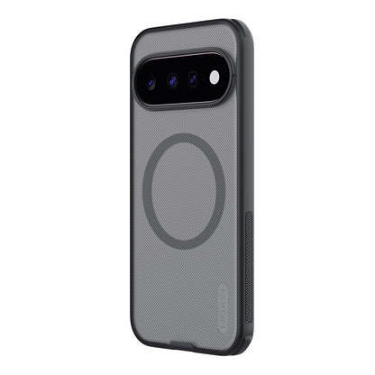 Capa MagSafe para Google Pixel 11, Nillkin, Super Shield Pro, Preta Transparente Acetinada