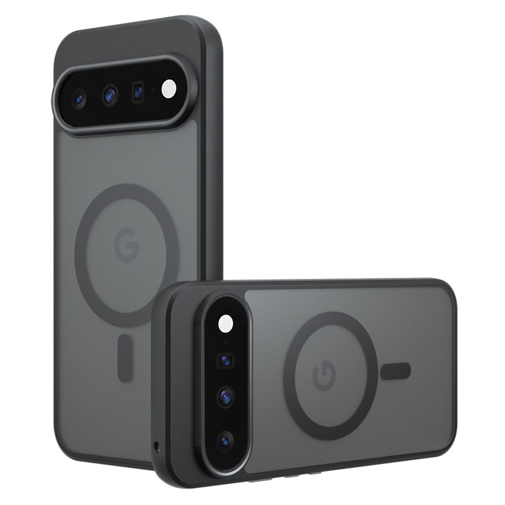 Capa MagSafe para Google Pixel 11 Pro / 11, Techsuit, PureFrost, Preto Satinado