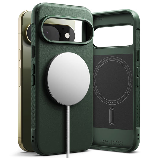 Capa MagSafe para Google Pixel 11 Pro, Ringke, Ônix, Verde Escuro