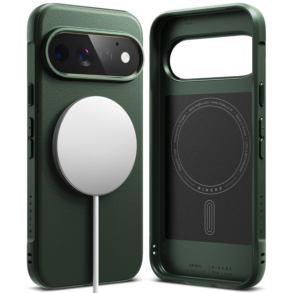 Capa MagSafe para Google Pixel 11 Pro, Ringke, Ônix, Verde Escuro