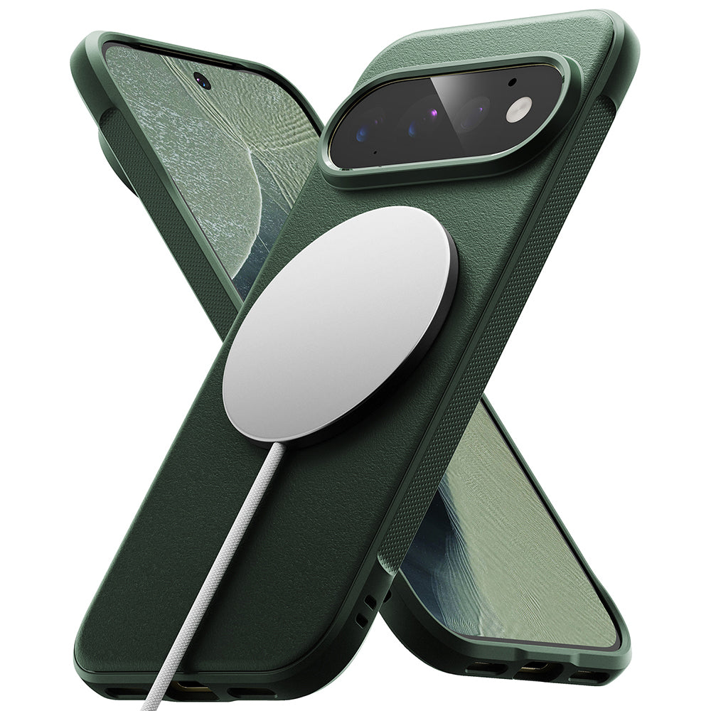 Capa MagSafe para Google Pixel 11 Pro, Ringke, Ônix, Verde Escuro
