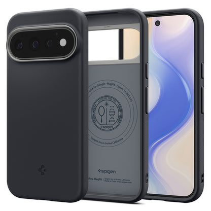 Capa MagSafe para Google Pixel 11 Pro, Spigen, Caseology Nano Pop, Preta ACS11435