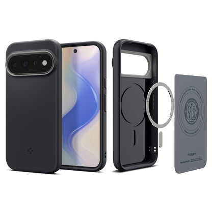 Capa MagSafe para Google Pixel 11 Pro, Spigen, Caseology Nano Pop, Preta ACS11435