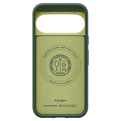 Capa MagSafe para Google Pixel 11 Pro, Spigen, Caseology Nano Pop, Verde ACS11436