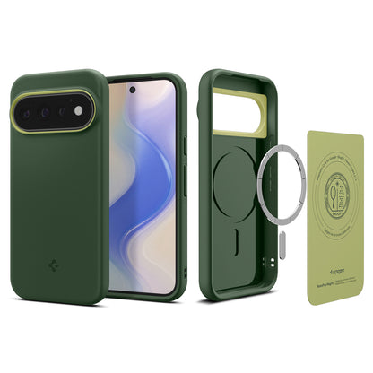 Capa MagSafe para Google Pixel 11 Pro, Spigen, Caseology Nano Pop, Verde ACS11436