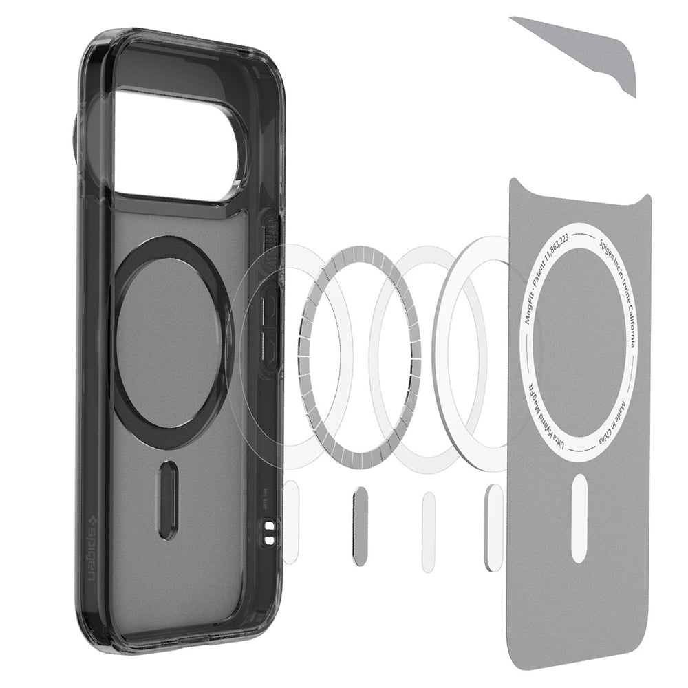 Capa MagSafe para Google Pixel 11 Pro, Spigen, Ultra Hybrid, Preto Satinado ACS11432