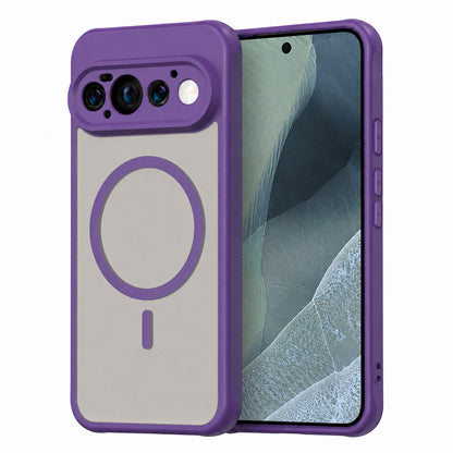 Capa MagSafe para Google Pixel 11 Pro, Techsuit, HaloFrost II, Roxo