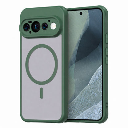 Capa MagSafe para Google Pixel 11 Pro, Techsuit, HaloFrost II, Verde