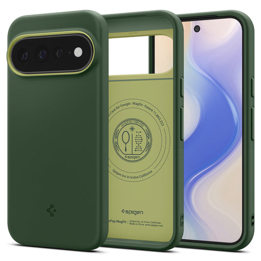 Capa MagSafe para Google Pixel 11 Pro XL, Spigen, Caseology Nano Pop, Verde ACS11456