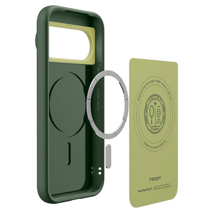 Capa MagSafe para Google Pixel 11 Pro XL, Spigen, Caseology Nano Pop, Verde ACS11456