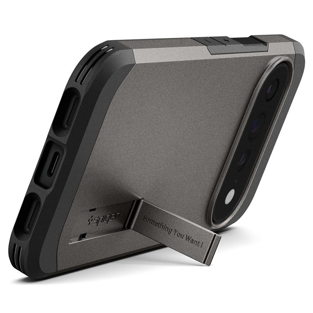 Capa MagSafe para Google Pixel 11 Pro XL, Spigen, Tough Armor, Cinzento ACS11865