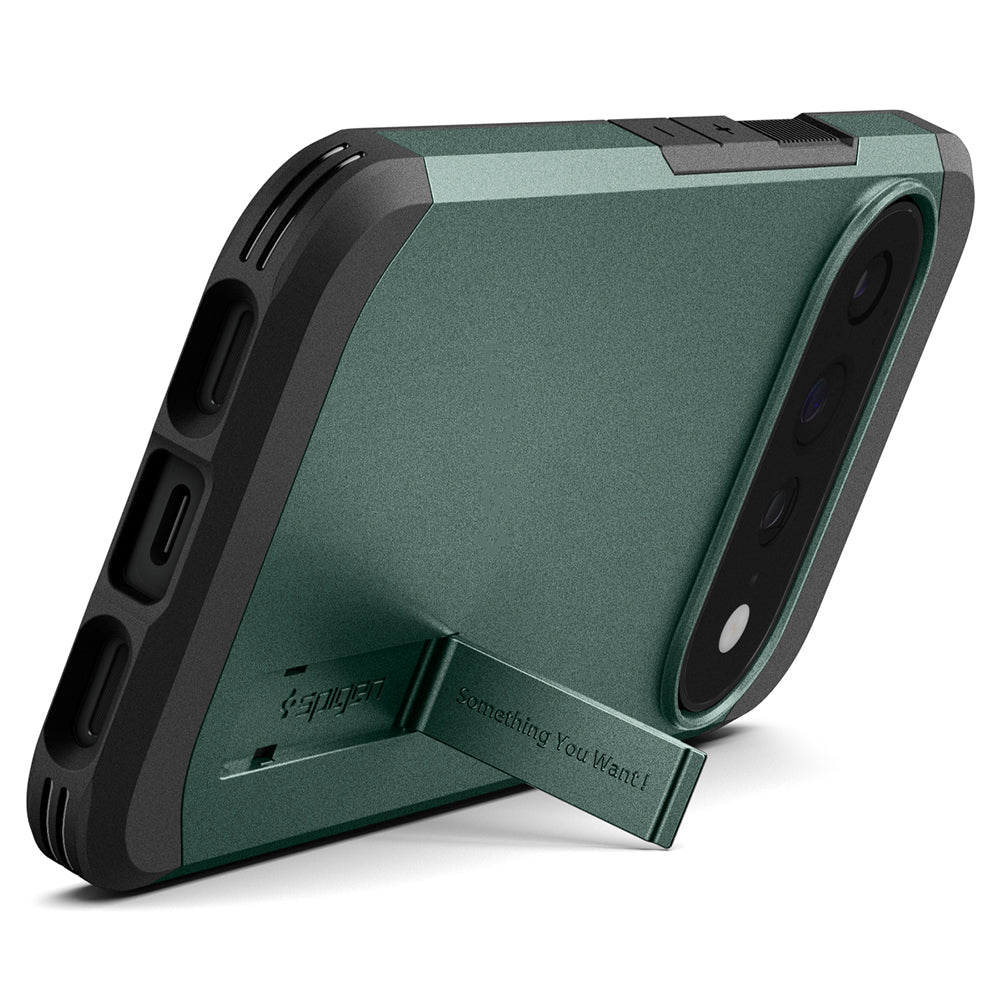 Capa MagSafe para Google Pixel 11 Pro XL, Spigen, Tough Armor, Verde ACS11864