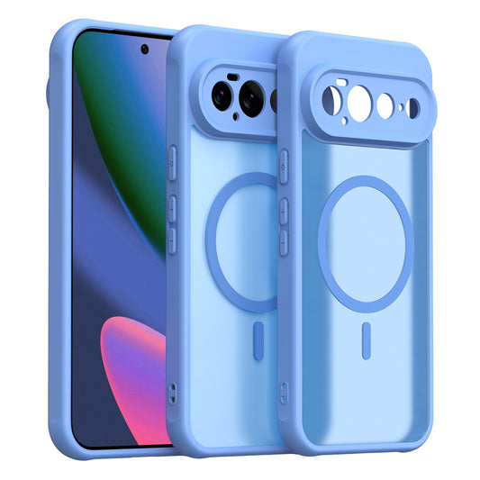 Capa MagSafe para Google Pixel 11 Pro XL, Techsuit, HaloFrost II, Azul