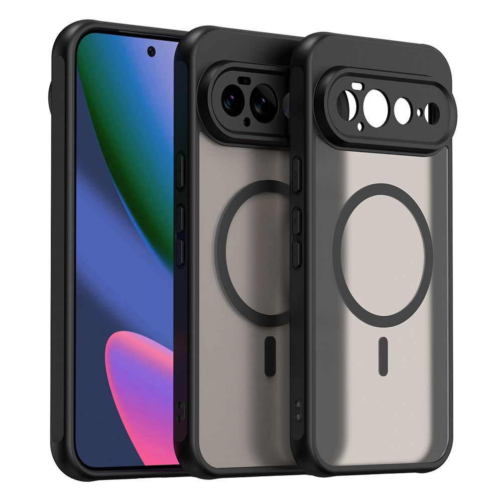 Capa MagSafe para Google Pixel 11 Pro XL, Techsuit, HaloFrost II, Preta