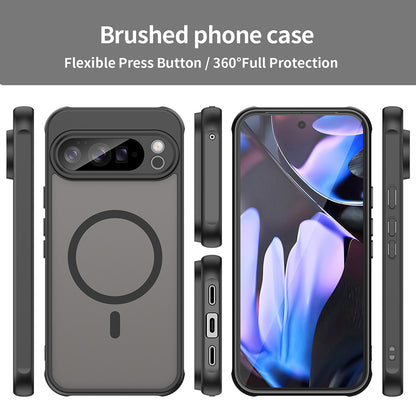 Capa MagSafe para Google Pixel 11 Pro XL, Techsuit, HaloFrost II, Preta