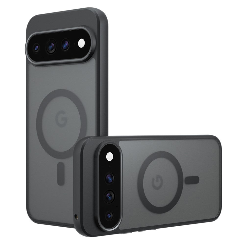 Capa MagSafe para Google Pixel 11 Pro XL, Techsuit, PureFrost, Preto Satinado