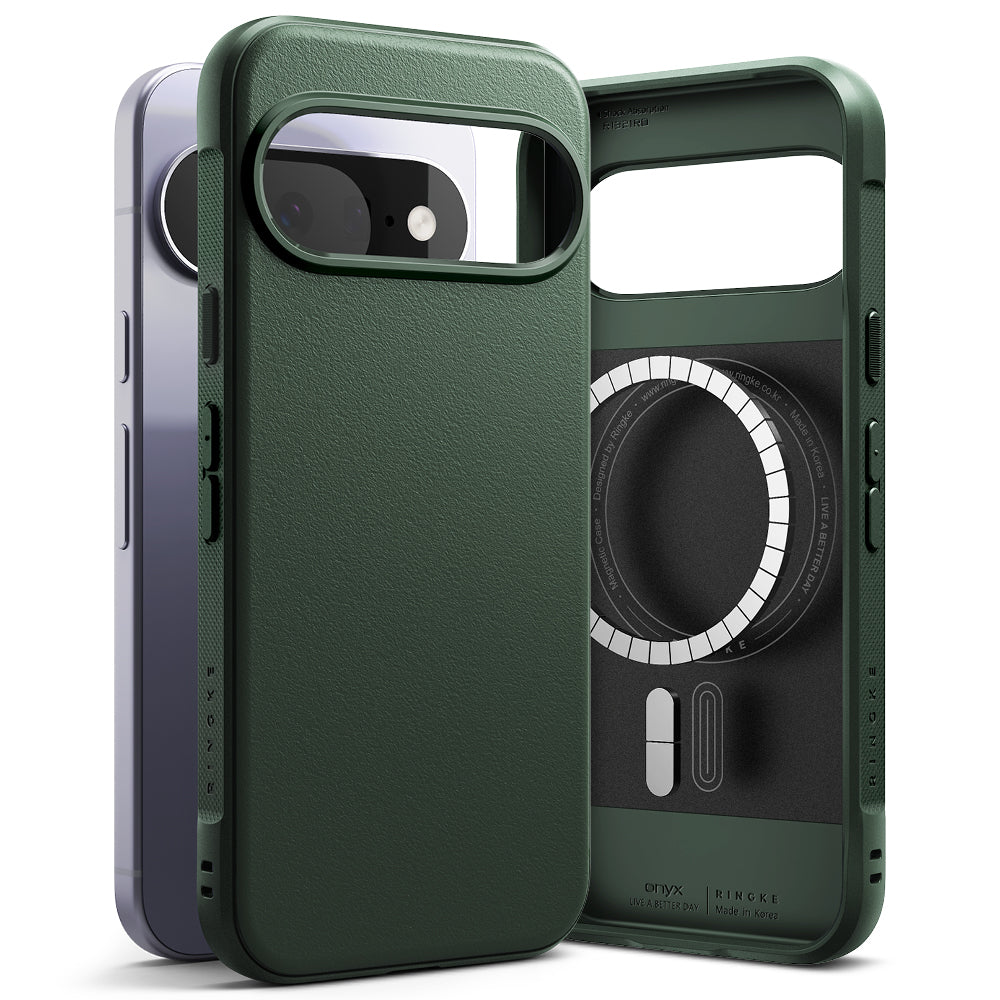 Capa MagSafe para Google Pixel 11, Ringke, Onyx, Verde Escuro