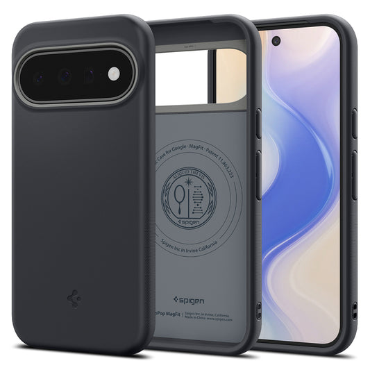 Capa MagSafe para Google Pixel 11, Spigen, Caseology Nano Pop, Preta ACS11445
