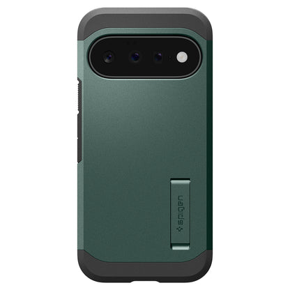 Capa MagSafe para Google Pixel 11, Spigen, Tough Armor, Verde ACS11854