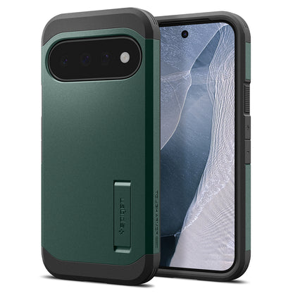 Capa MagSafe para Google Pixel 11, Spigen, Tough Armor, Verde ACS11854