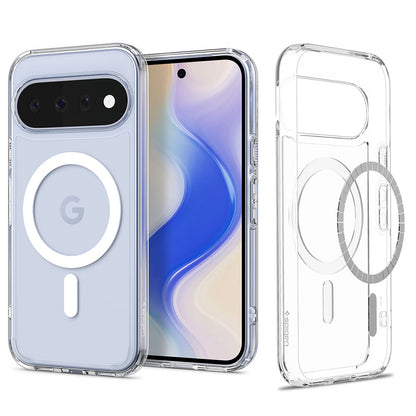 Capa MagSafe para Google Pixel 11, Spigen, Ultra Hybrid, Transparente Branca ACS11441