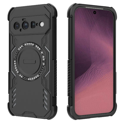 Capa MagSafe para Google Pixel 11, Techsuit, ArmorMag, Preta