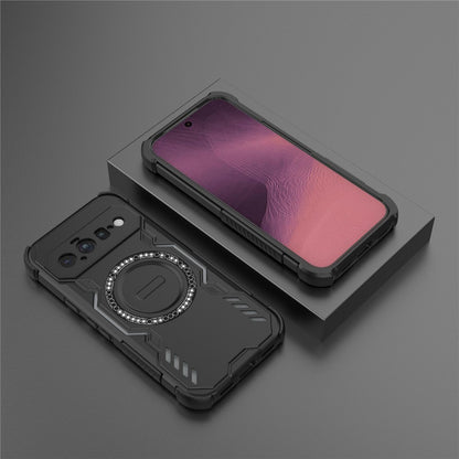 Capa MagSafe para Google Pixel 11, Techsuit, ArmorMag, Preta