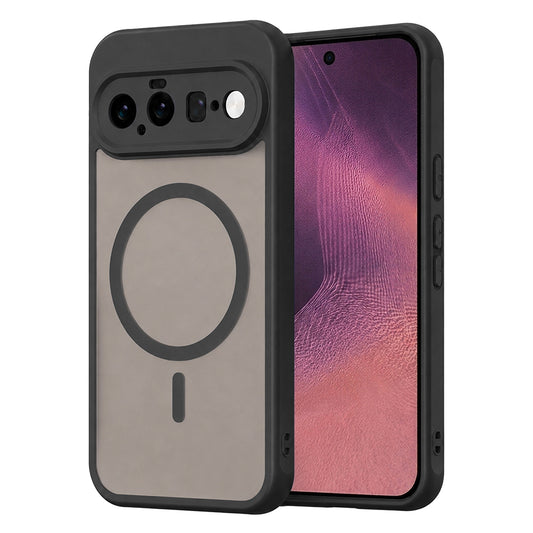 Capa MagSafe para Google Pixel 11, Techsuit, HaloFrost II, Preta