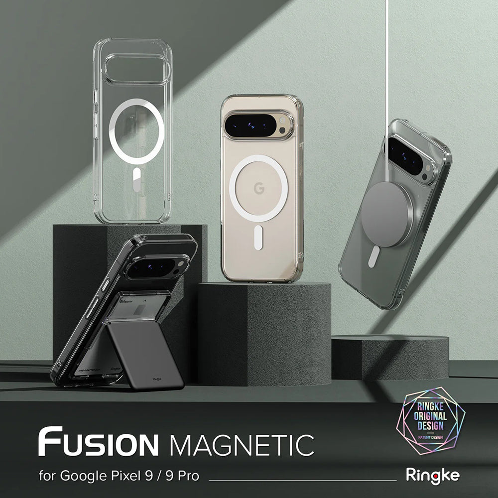 MagSafe Case for Google Pixel 9 / 9 Pro, Ringke, Fusion, Transparent