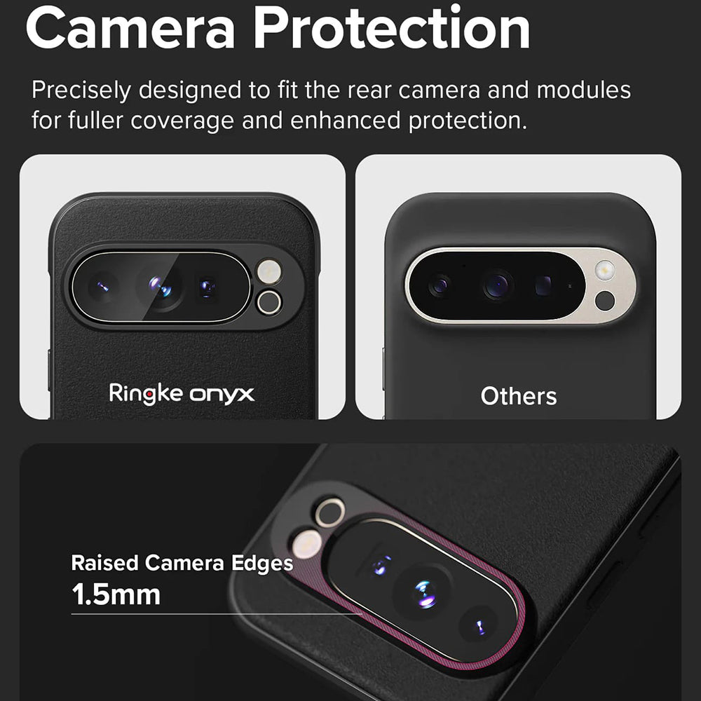 Capa MagSafe para Google Pixel 9 Pro, Ringke, Onyx, Preta