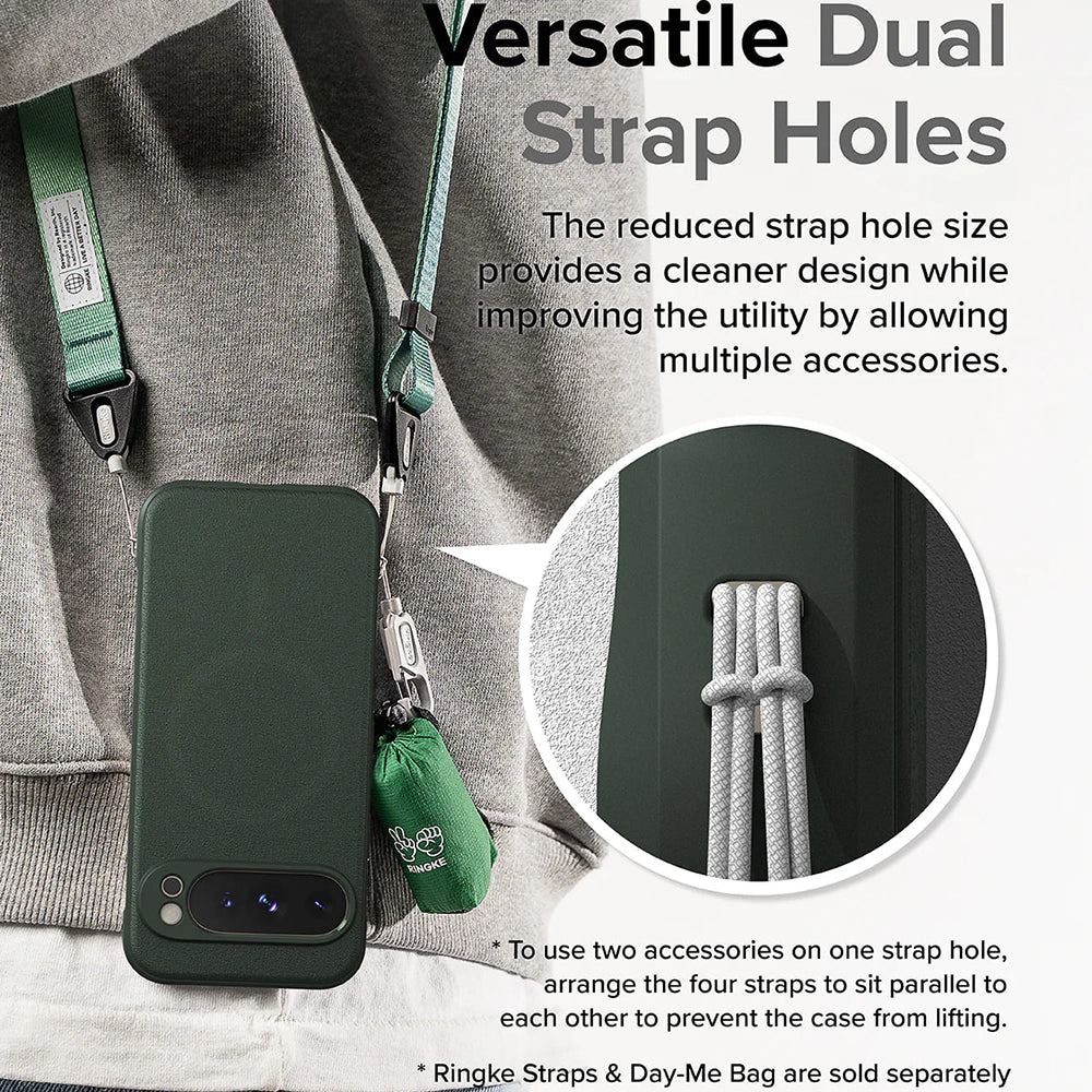 Capa MagSafe para Google Pixel 9 Pro, Ringke, Ônix, Verde Escuro